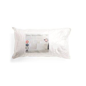 WESTEX White 400tc Down Around Triple Chamber Pillow